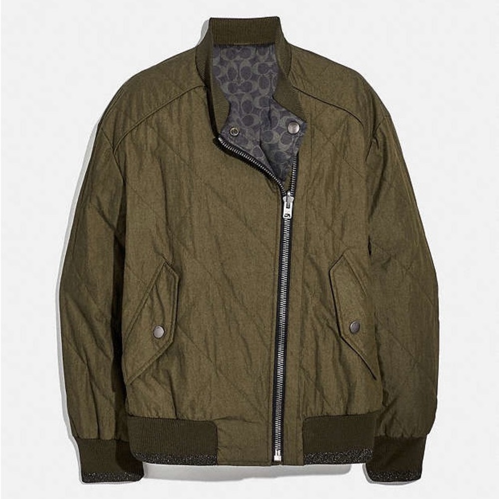 Coach Reversible Bomber Jacket